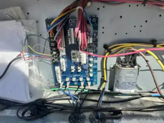 We replaced the faulty control board.