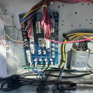 We replaced the faulty control board.