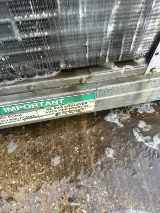 System returned to normal operating pressures and began cooling properly