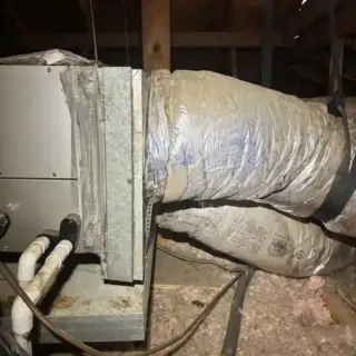 19 year old indoor HVAC.