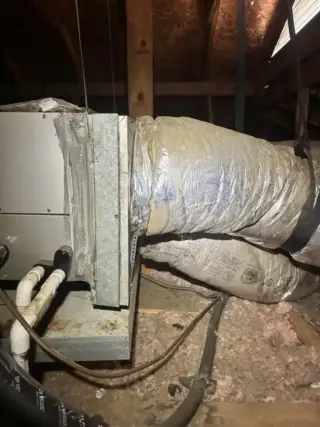 19 year old indoor HVAC.