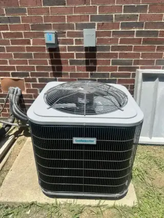 New modern high efficiency HVAC unit